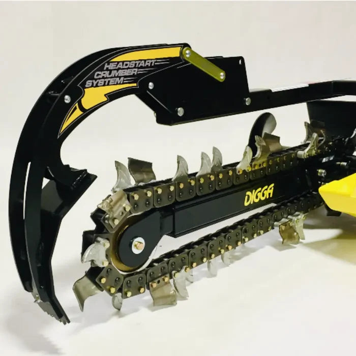 Digga Mini Bigfoot & Walk-Behind Trenchers - Fixed Frame Included