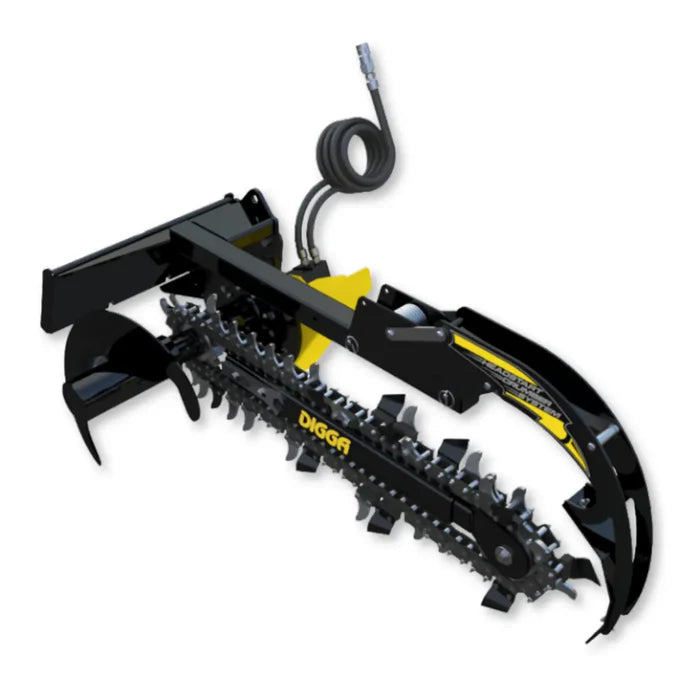 Digga Mini Bigfoot & Walk-Behind Trenchers - Fixed Frame Included