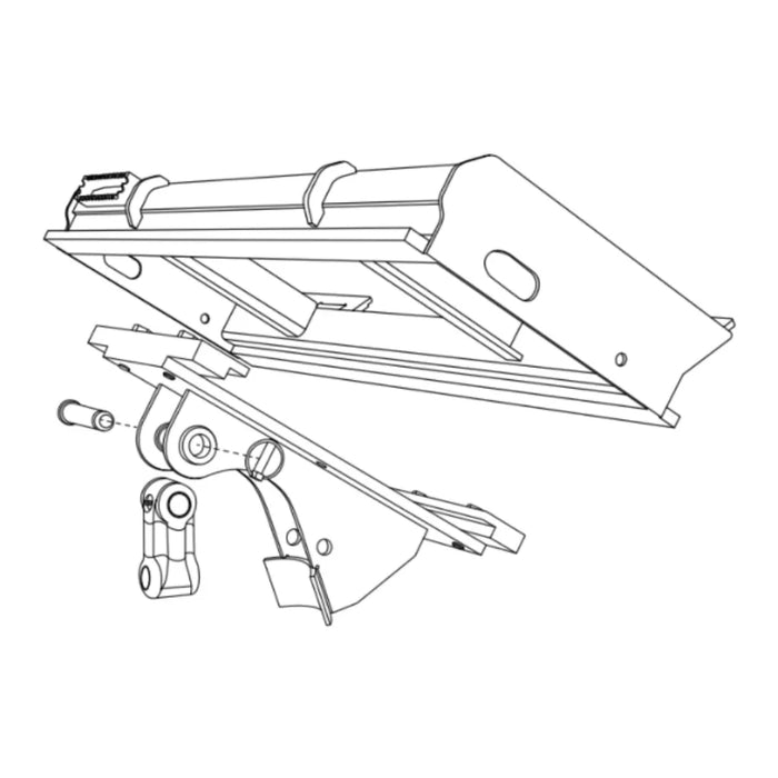 Digga Skid Steer Side Shift Cradle for Auger Mounting Frame