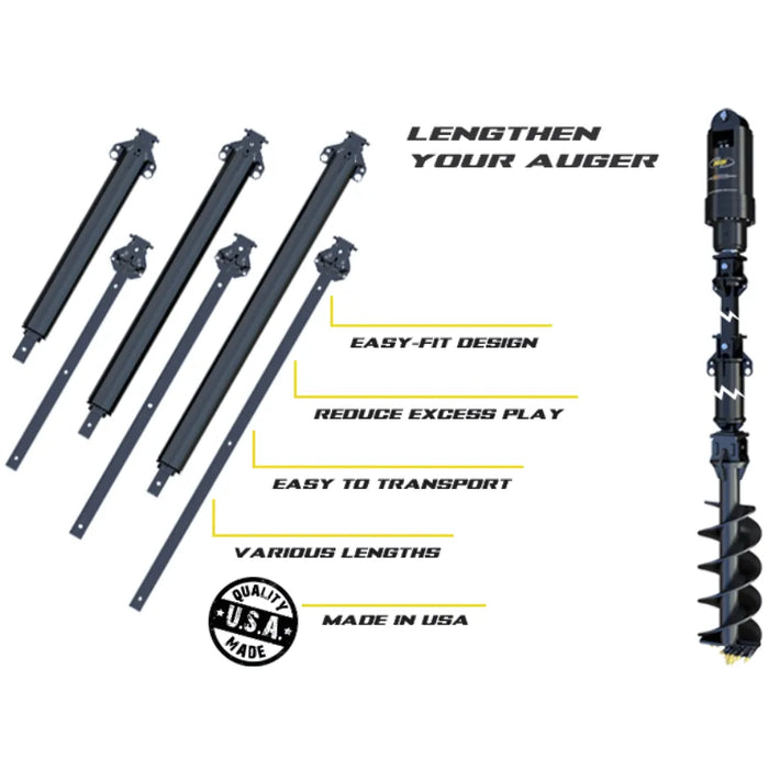 Digga X040 Heavy Duty Auger Outer Extension