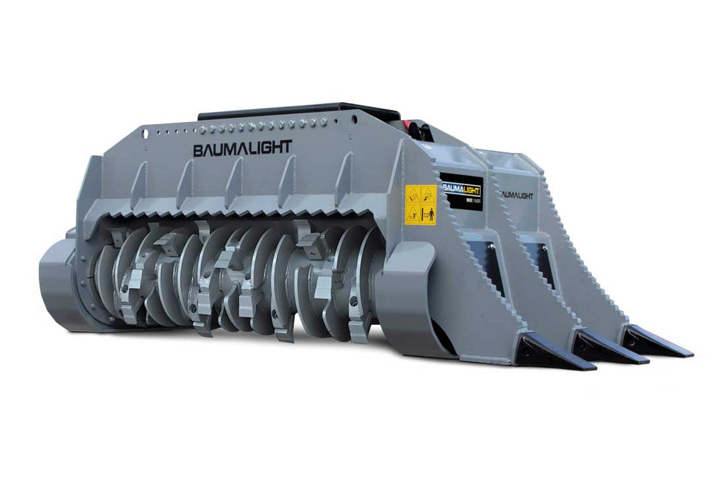 Baumalight MX1160R Heavy Duty Fixed Tooth Brush Mulcher For Excavators - 18 to 33 Tons