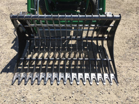 Stinger Attachments Compact Tractor Rock Bucket (CRK)
