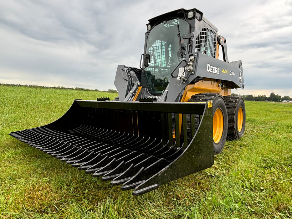 Stinger Attachments Skid Steer Rock Bucket (RK)