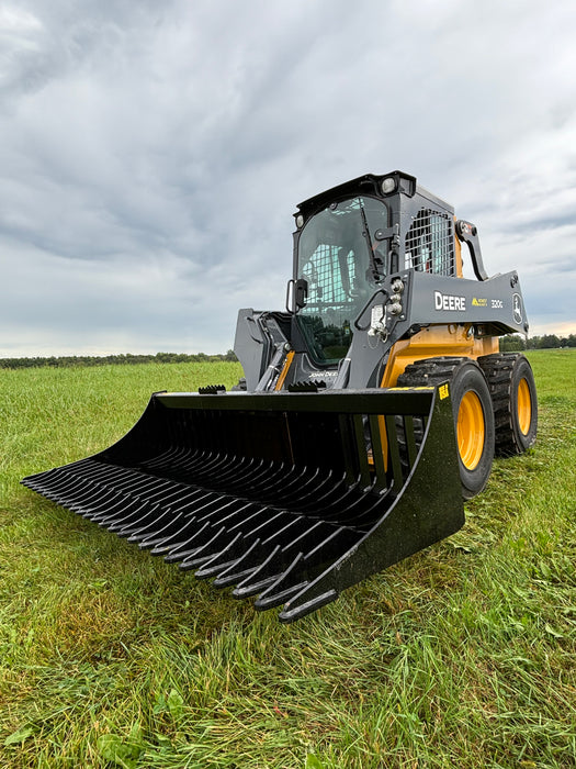 Stinger Attachments Skid Steer Rock Bucket (RK)