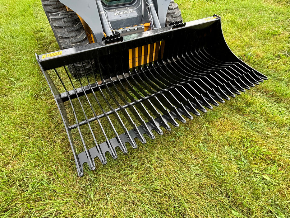 Stinger Attachments Skid Steer Rock Bucket (RK)