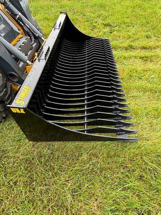 Stinger Attachments Skid Steer Rock Bucket (RK)