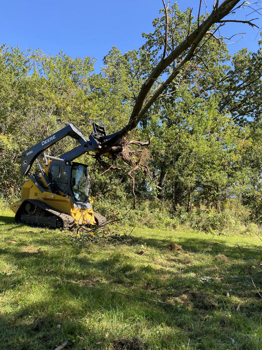 Stinger Attachments Skid Steer Tree Puller (STP)