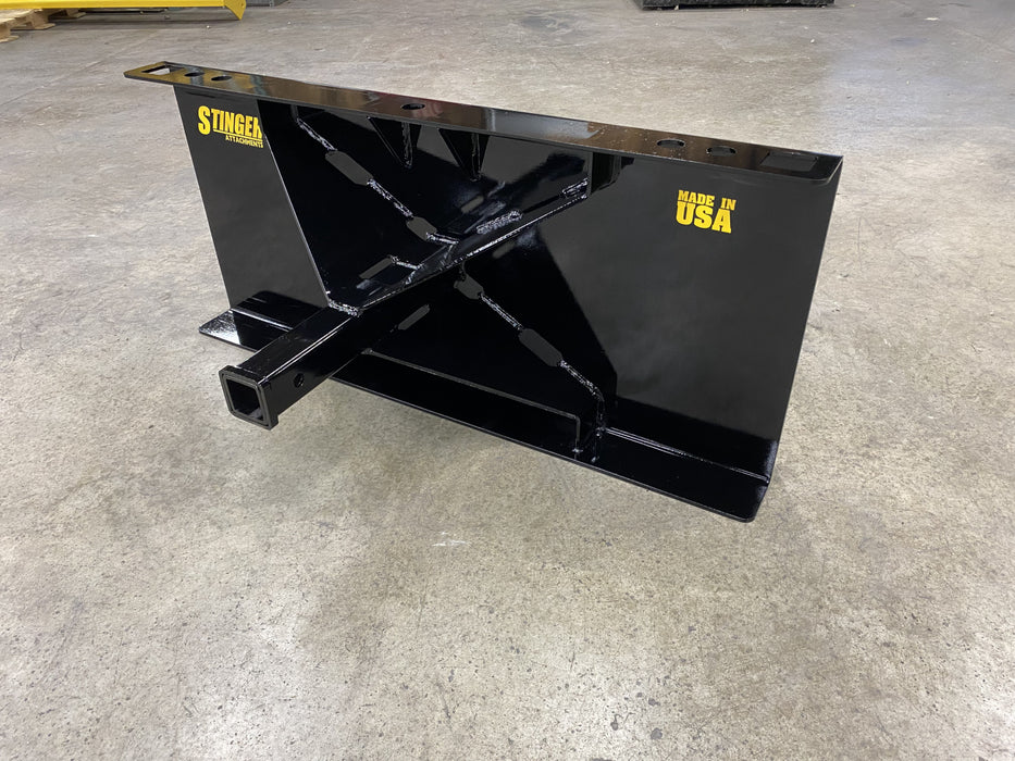 Stinger Attachments Mini Skid Steer Receiver Hitch (MRH)