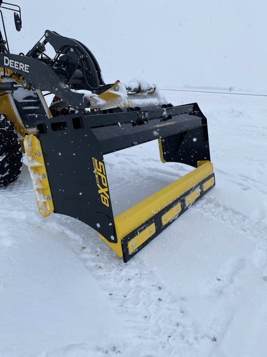Stinger Attachments Skid Steer Snow Pusher Extreme Rotating/Oscillating (SPXR)