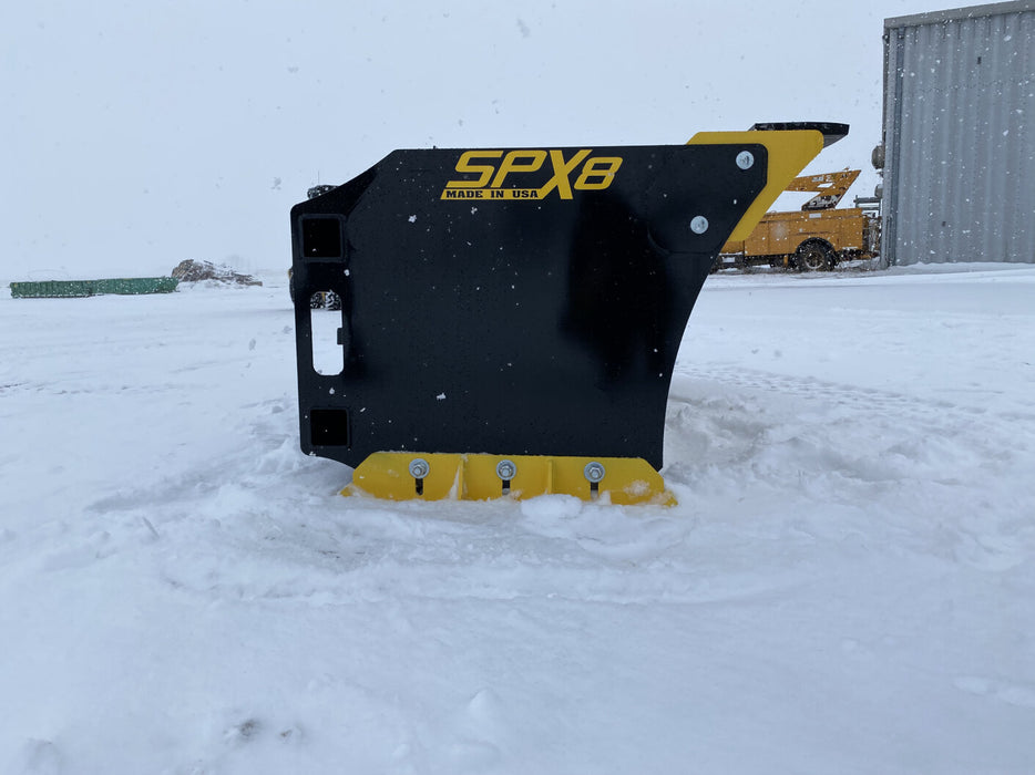 Stinger Attachments Skid Steer Snow Pusher Extreme Rotating/Oscillating (SPXR)