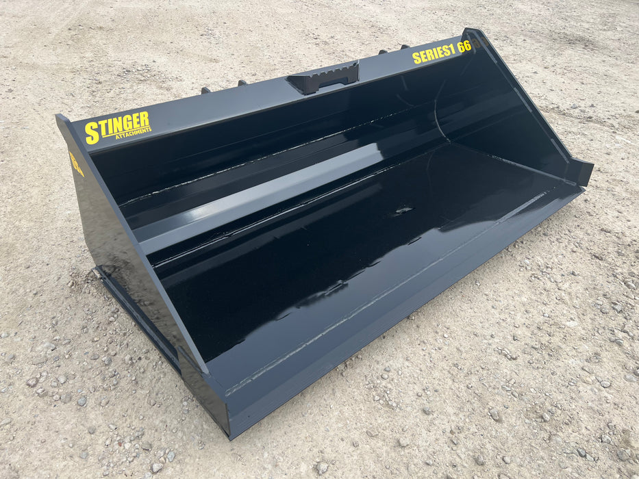 Stinger Attachments Skid Steer Material Bucket – Series 1 (MB1)