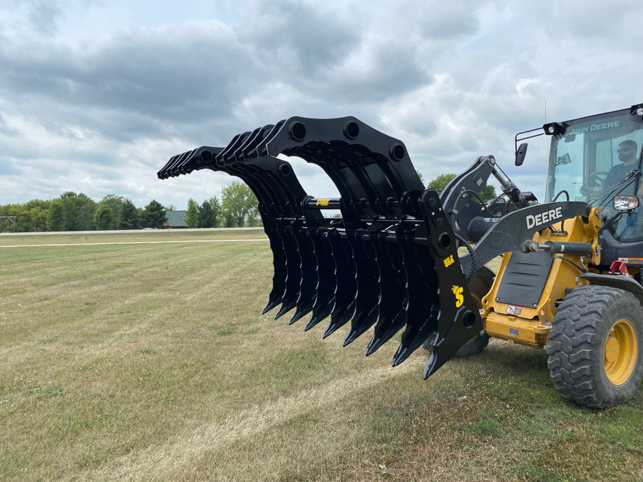 Stinger Attachments Wheel Loader CG-XD Clam Grapple (CG-XD)