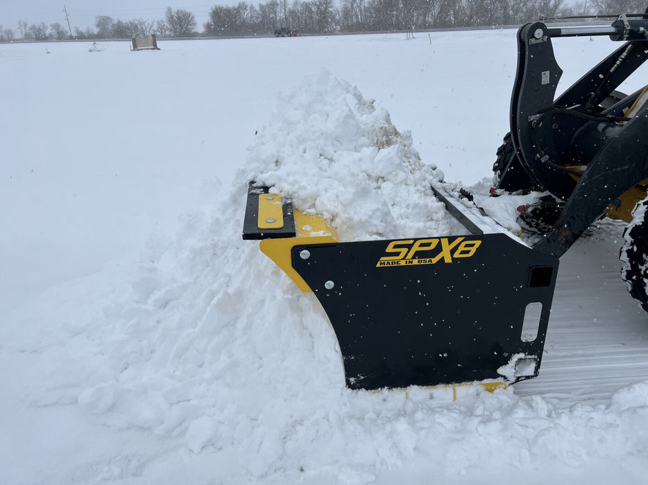 Stinger Attachments Skid Steer Snow Pusher Extreme Rotating/Oscillating (SPXR)