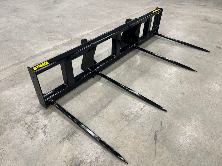 Stinger Attachments Bale Spear – Series 4  Double Large Round Bale Mover (BS4)