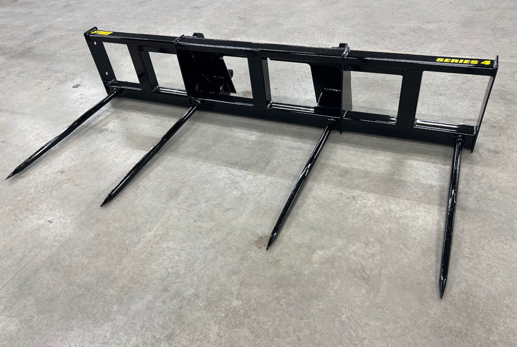 Stinger Attachments Bale Spear – Series 4  Double Large Round Bale Mover (BS4)