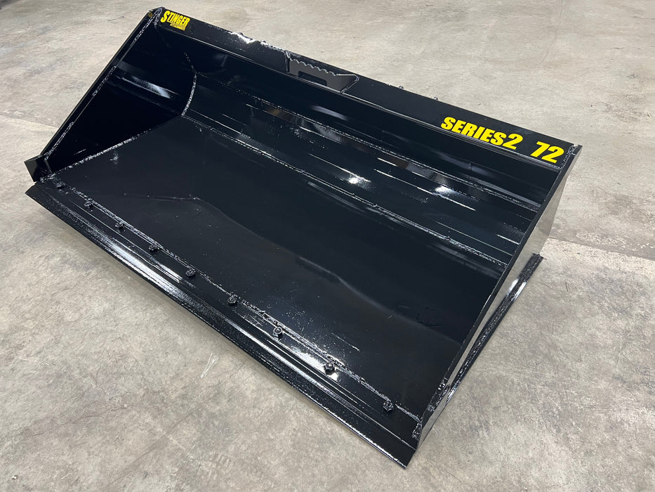 Stinger Attachments Skid Steer Material Bucket – Series 2 (MB2)