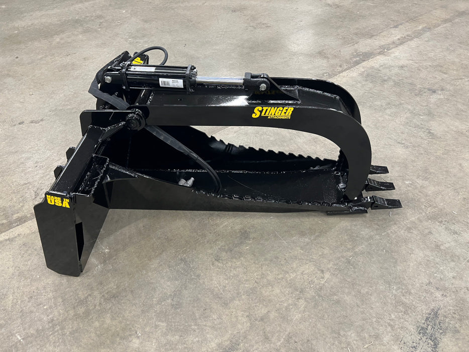 Stinger Attachments Utility Tractor Stump Grapple (STG)