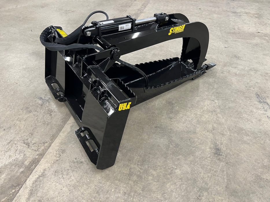 Stinger Attachments Utility Tractor Stump Grapple (STG)
