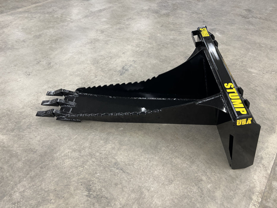 Stinger Attachments Skid Steer Stump Bucket (STB)