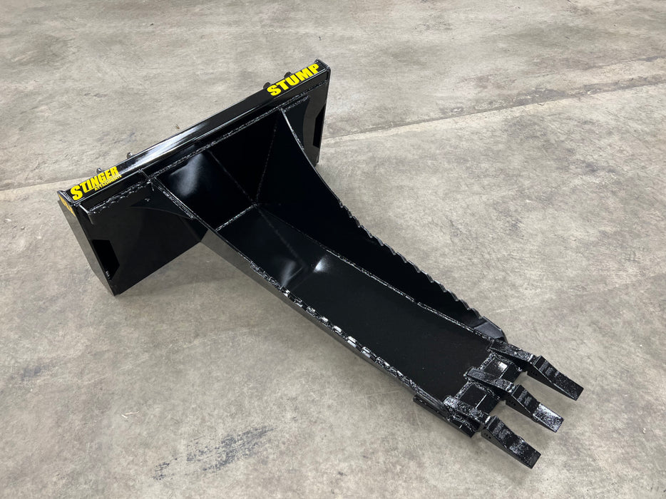 Stinger Attachments Utility Tractor Stump Bucket (STB)