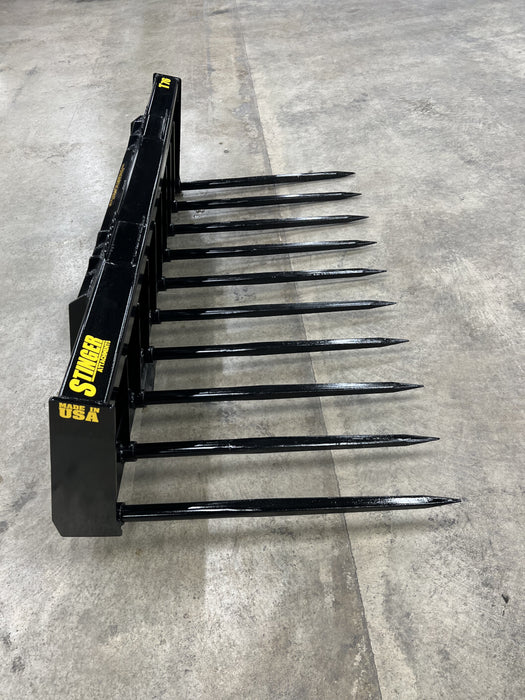 Stinger Attachments Skid Steer Manure Spear Bucket (MS)