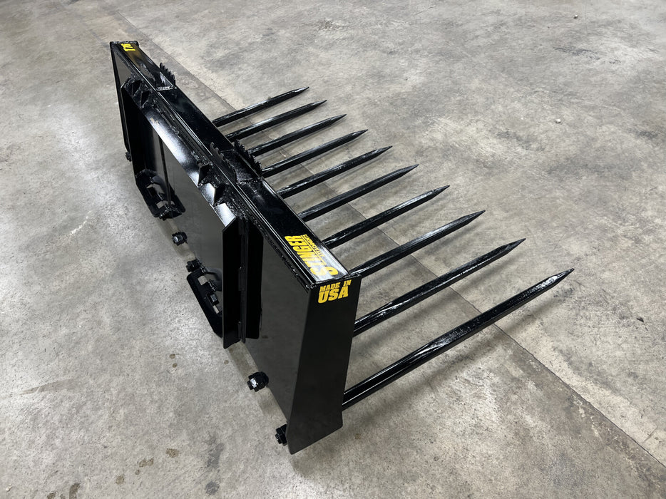 Stinger Attachments Skid Steer Manure Spear Bucket (MS)