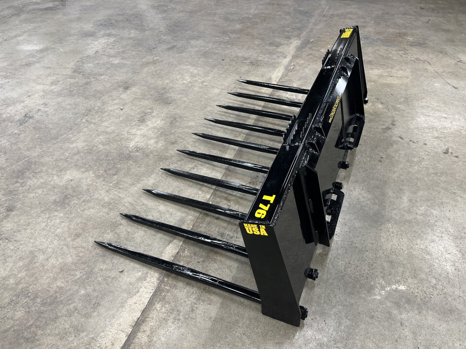 Stinger Attachments Skid Steer Manure Spear Bucket (MS)