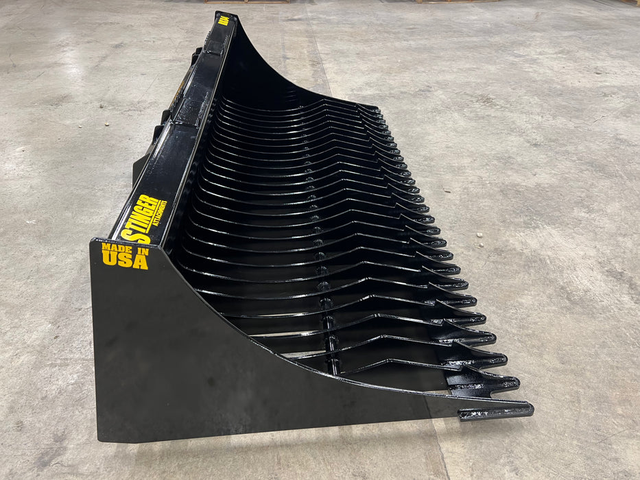 Stinger Attachments Skid Steer Rock Bucket (RK)