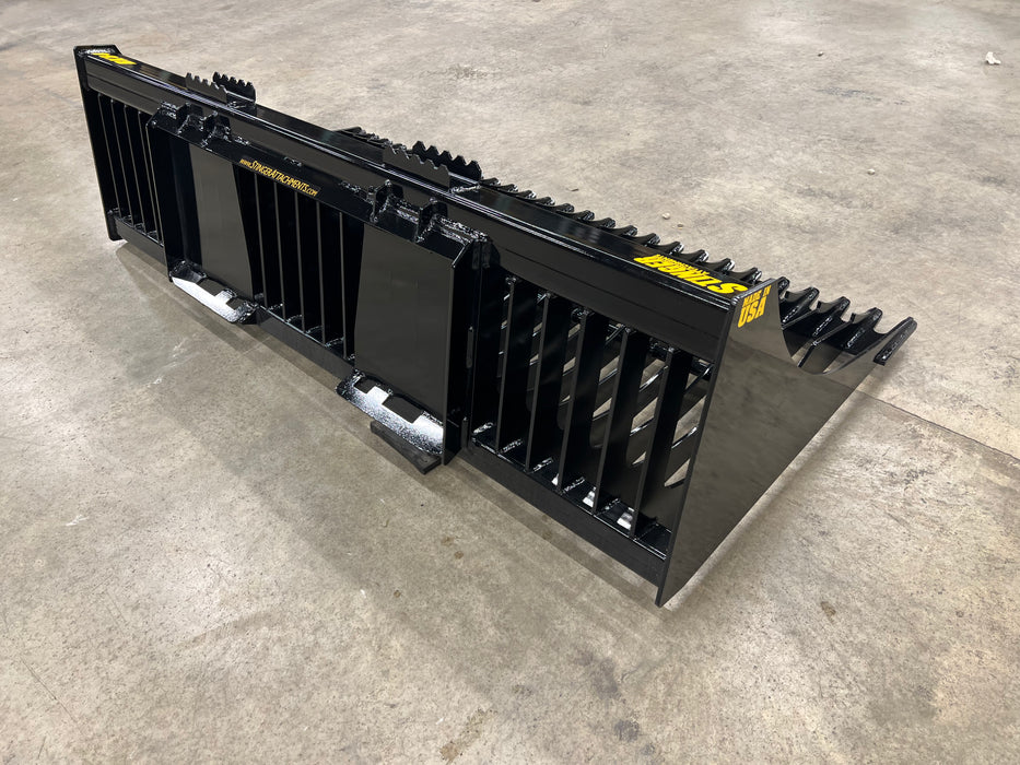 Stinger Attachments Skid Steer Rock Bucket (RK)