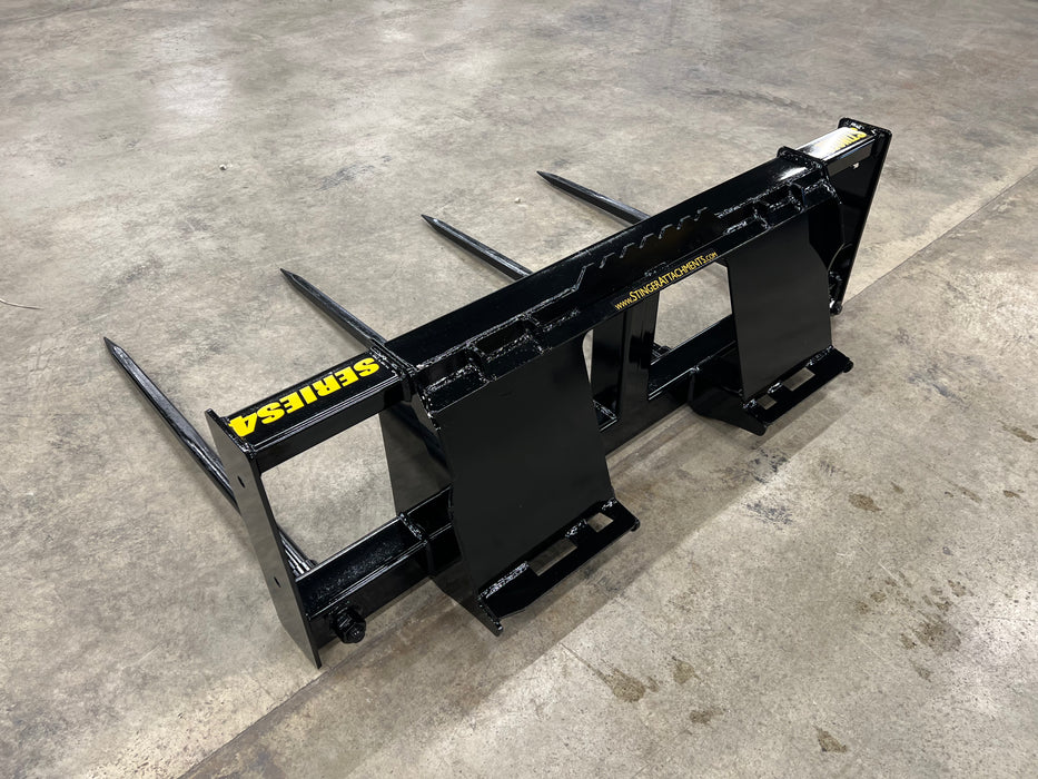 Stinger Attachments Bale Spear – Series 4  Double Large Round Bale Mover (BS4)
