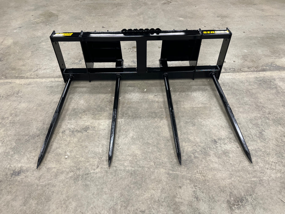 Stinger Attachments Bale Spear – Series 4  Double Large Round Bale Mover (BS4)