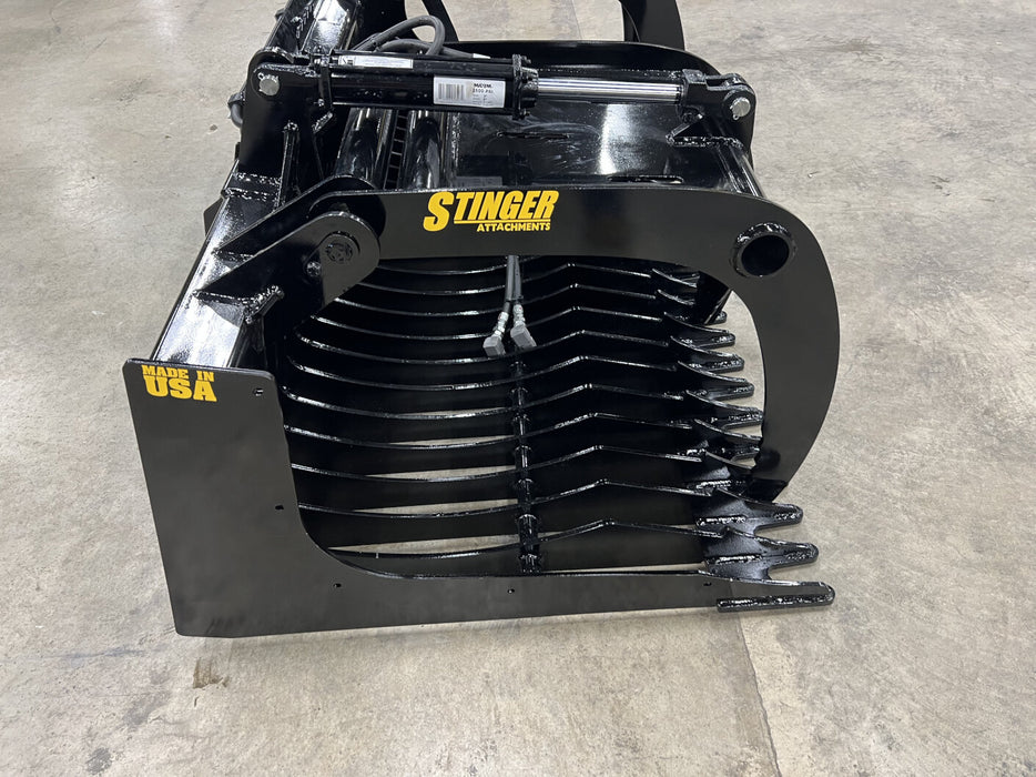 Stinger Attachments Skid Steer Grapple Bucket (RG)