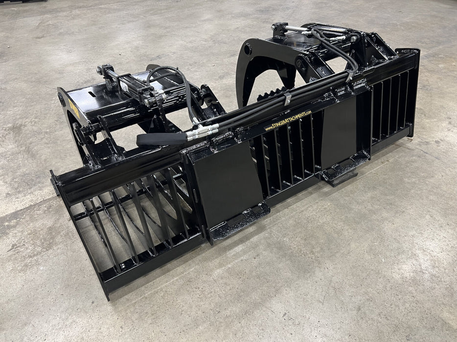 Stinger Attachments Skid Steer Grapple Bucket (RG)
