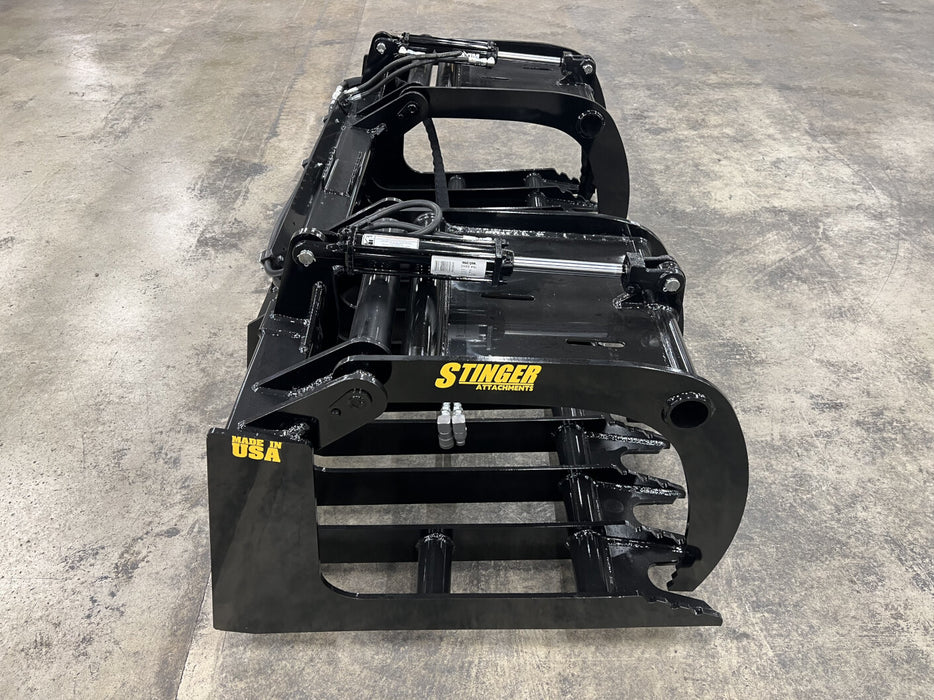 Stinger Attachments Skid Steer Heavy Duty Grapple Bucket (RTG-XD)