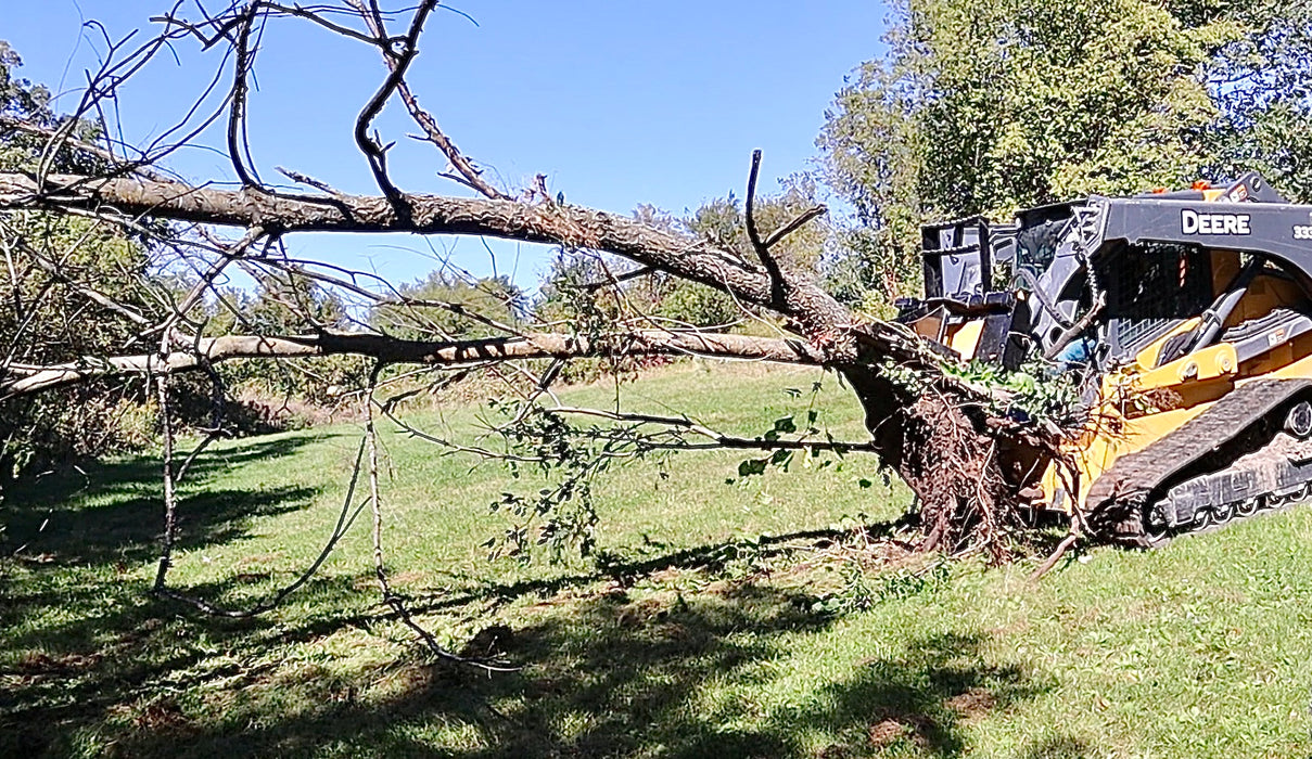 Stinger Attachments Skid Steer Tree Puller (STP)