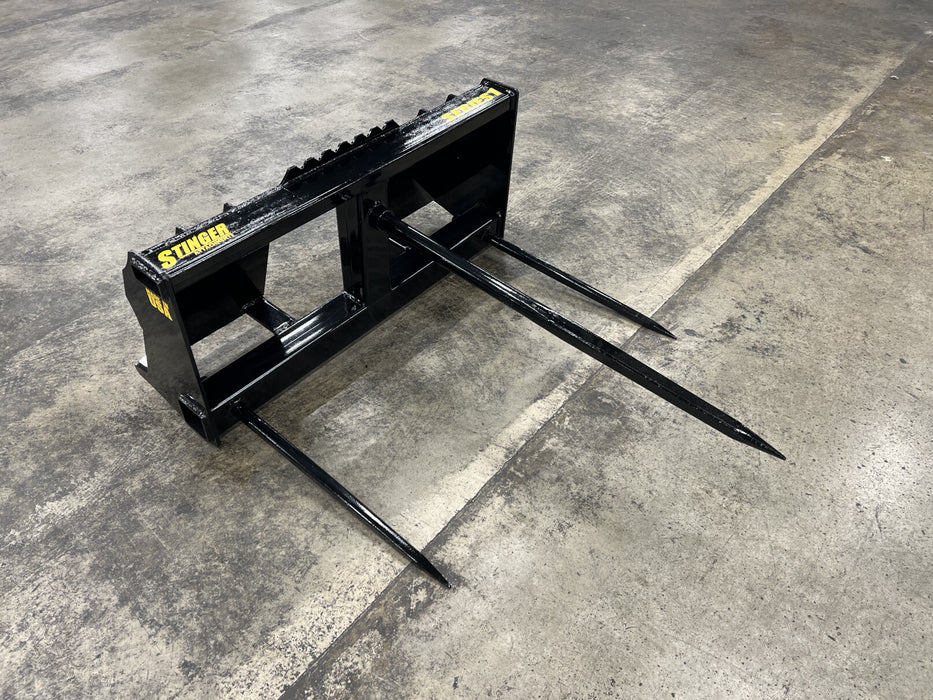 Stinger Attachments Utility Tractor Bale Spear – Series 1 Standard (BSS)