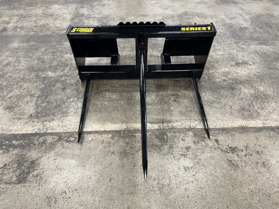 Stinger Attachments Utility Tractor Bale Spear – Series 1 Standard (BSS)
