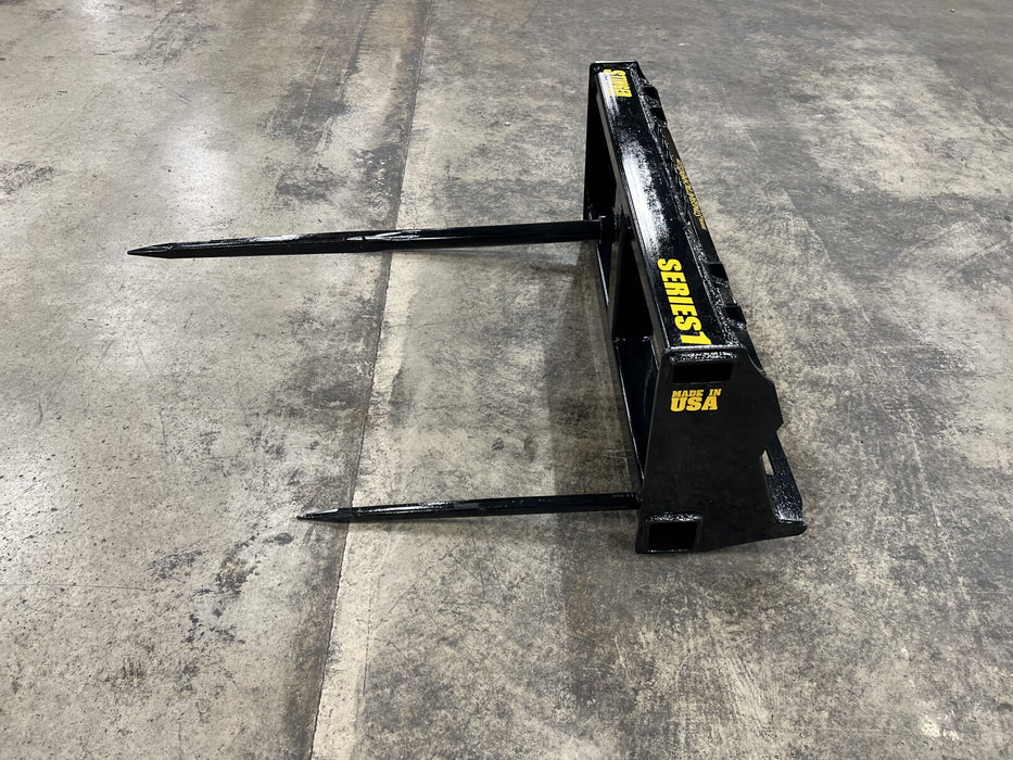 Stinger Attachments Utility Tractor Bale Spear – Series 1 Standard (BSS)