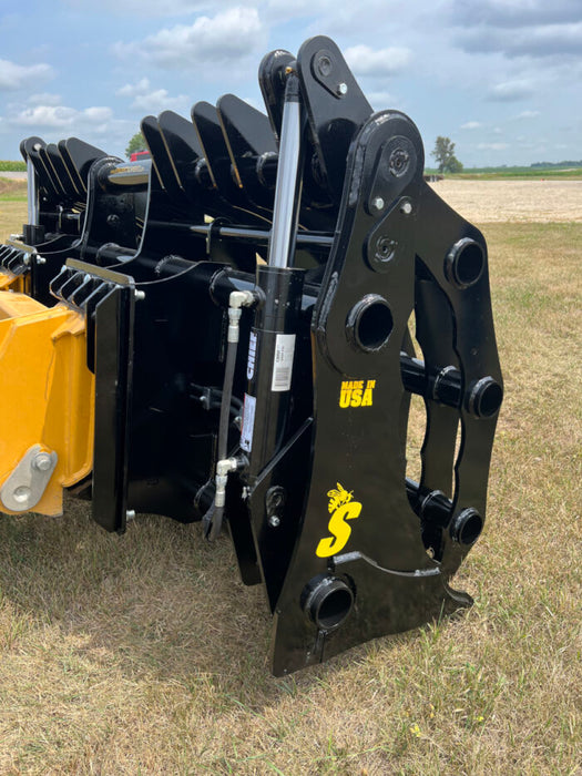 Stinger Attachments Wheel Loader CG-XD Clam Grapple (CG-XD)