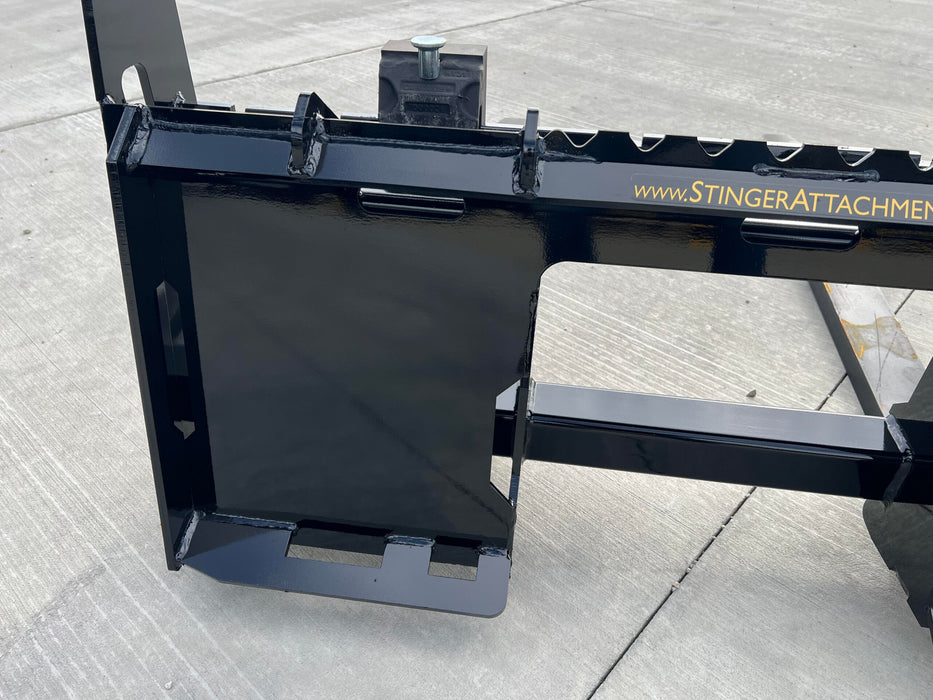 Stinger Attachments Skid Steer Pallet Forks Attachment (PFSB)
