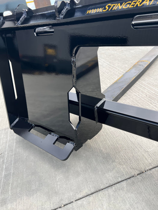 Stinger Attachments Skid Steer Pallet Forks Attachment (PFSB)