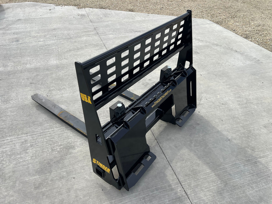 Stinger Attachments Utility Tractor Pallet Forks Attachment (PFSB)