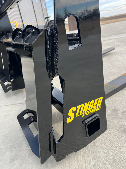 Stinger Attachments Skid Steer Pallet Forks Attachment (PFSB)