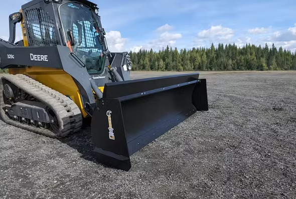 Heavy-Duty Snow Plow for Skid Steers (SB75) - ANBO