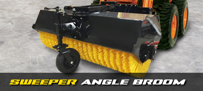 Stinger Attachments Tractor Angle Broom (ABROOM)