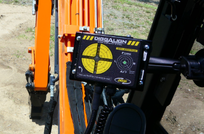 Digga Diggalign Inclinometer for Augers and Anchor Drives