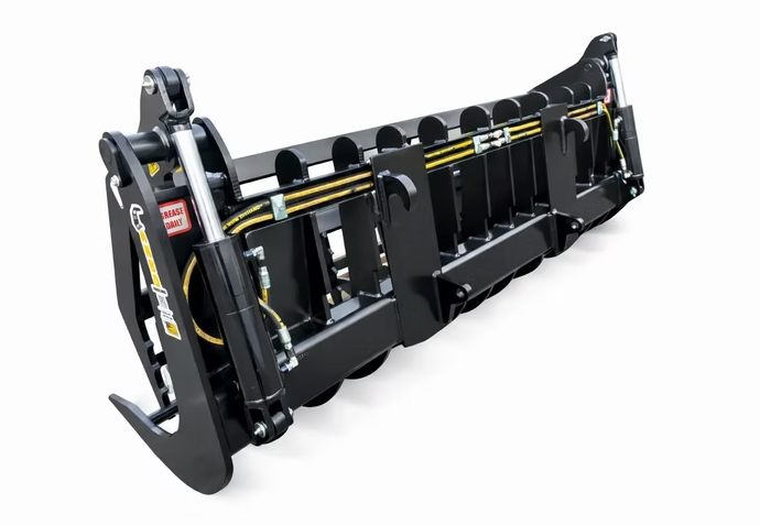 High Capacity Root Rake Grapple (GR120HC-8) - ANBO