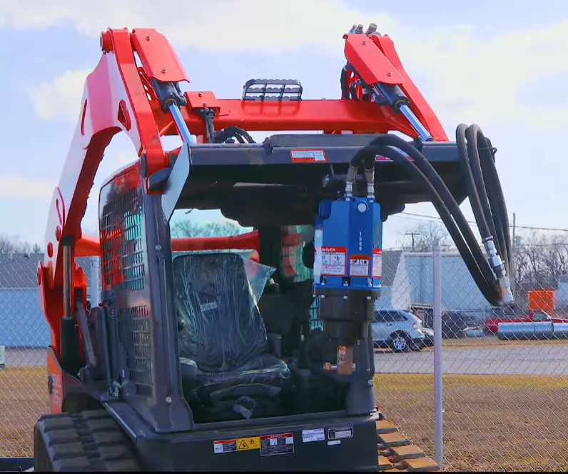 210PH Planetary Auger Drive for Skid Steers with 15–30 GPM - Ignite Attachments