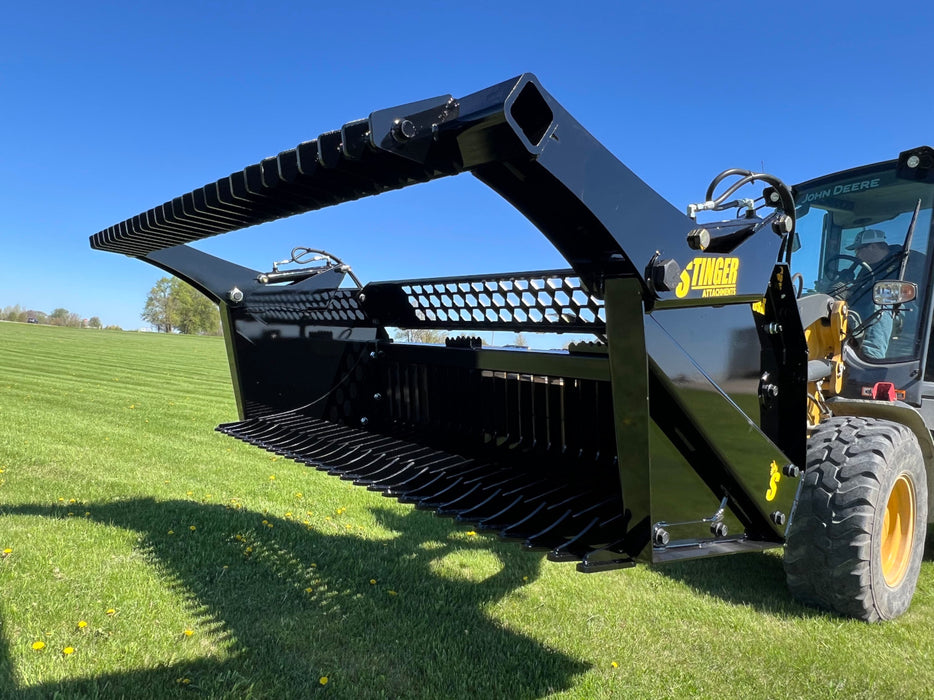 Stinger Attachments Wheel Loader Rock Bucket & Reel Package (RR)