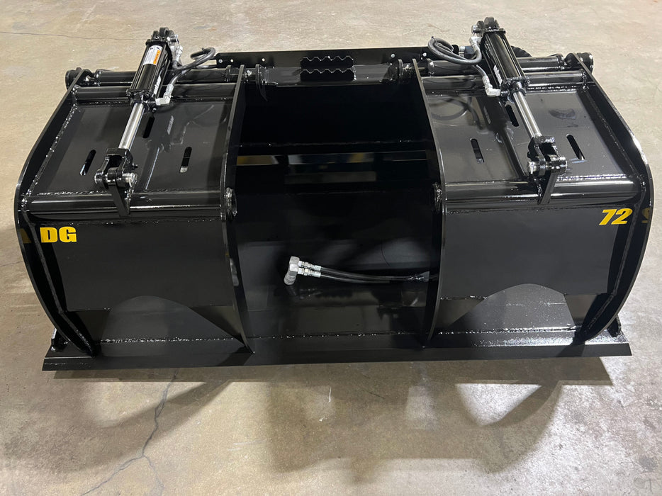 Stinger Attachments Utility Tractor Demolition Grapple Bucket (DG)